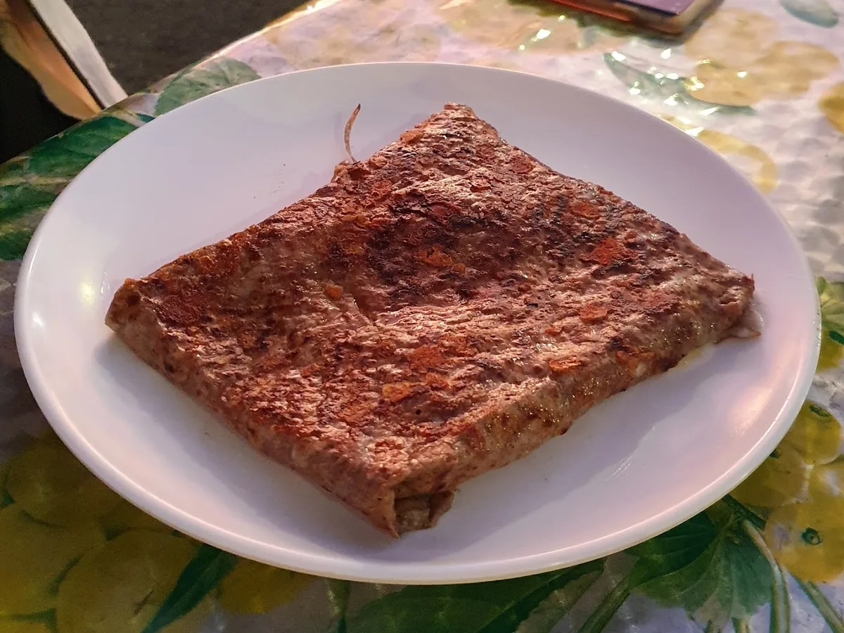 Roulotte Mobydick, plat du jour